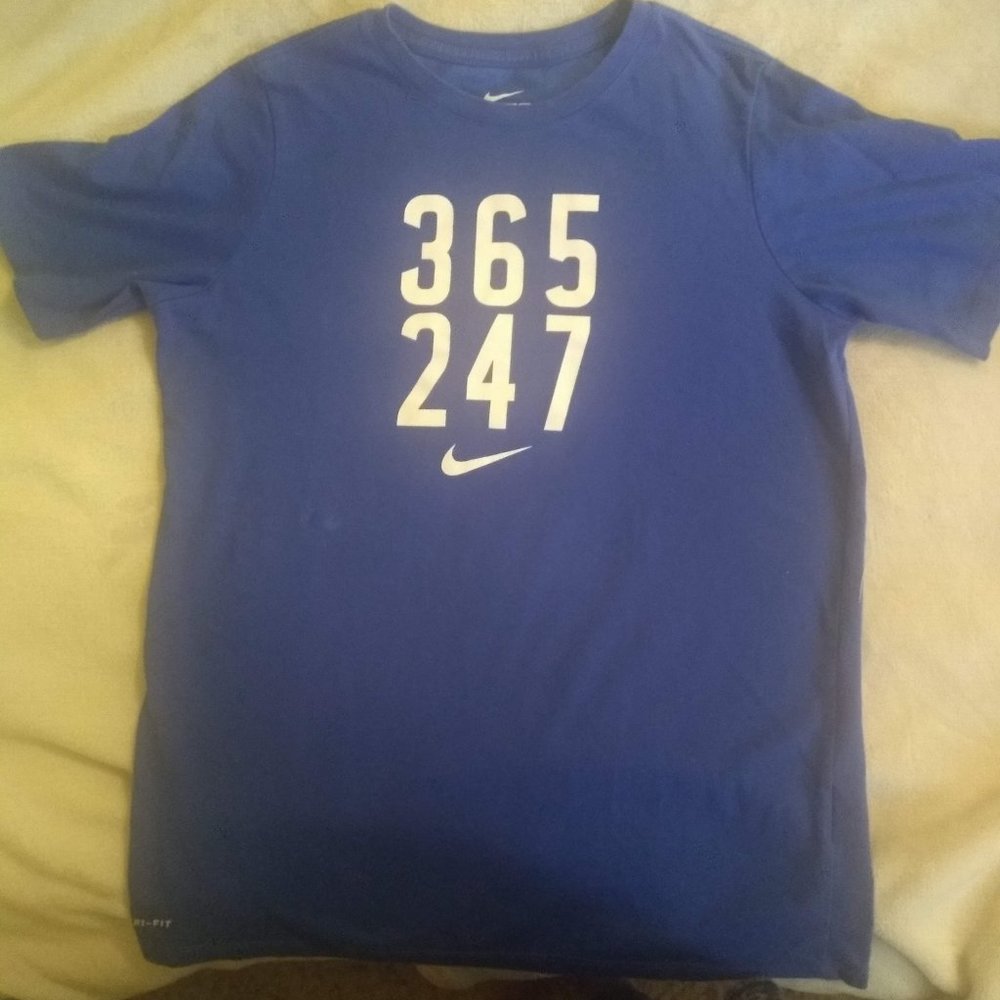 NIKE Dri-Fit Blue t-shirt, Boys XL